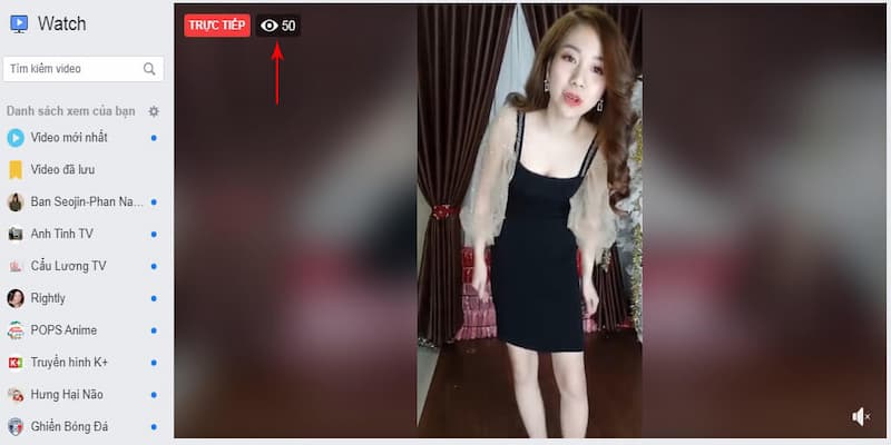 Vận động người xem chia sẻ livestream