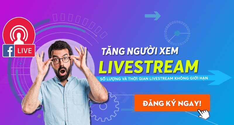 Tăng mắt thật livestream Dịch vụ tăng mắt livestream