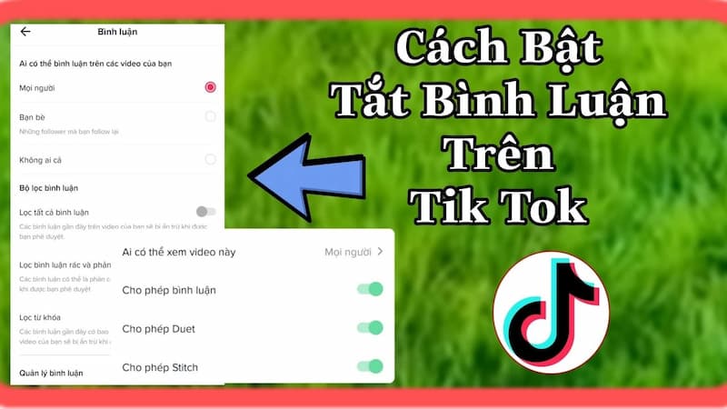 cách tắt bình luận khi xem livestream Tiktok
