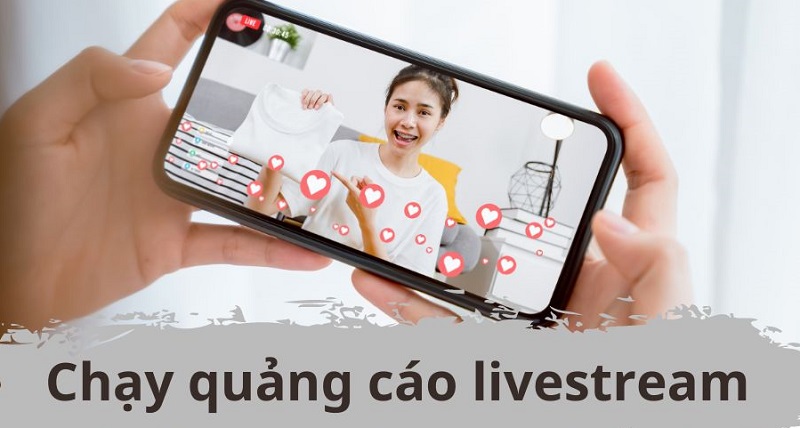 Cách chạy quảng cáo livestream page thường